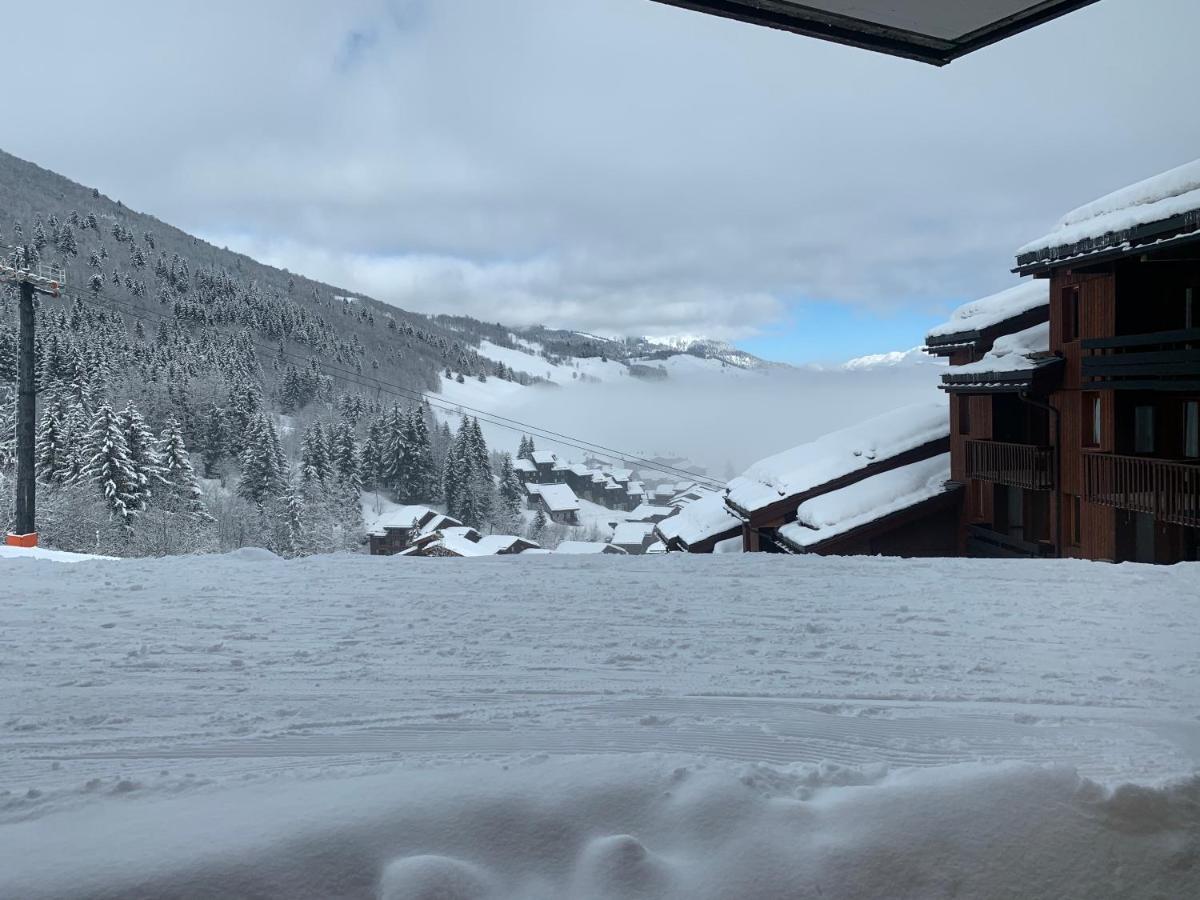 Valmorel Studio Skis Aux Pieds Exterior photo